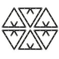 thumbnail image 2 of 6 unids/set estante de billar soporte de bola triangular negro posicionamiento mesa de billar accesorio de taco de billar, 2 of 13