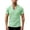 Light Green, variant on Zimjoy Men's Linen Shirts Loose Fit V-Neck Short Sleeve Tee Shirts Textured Solid Color Casual Streetwear Basic Tee Army Green L