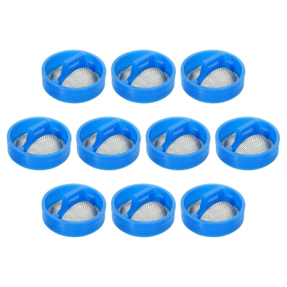 10PCS Water Inlet Valve Filters for Washer, Blue