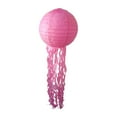 thumbnail image 2 of SuChun Party Photo Booth Props Lifelike Theme Party Decorations Fun Festive Hanging Paper Paper Birthday Decoration Colorful Hanging Themed Decoration Party Pink, 2 of 9