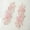 Pink, variant on WEUVEB Pink Polyester Embroidery Flower Appliques for DIY Wedding Dresses, 2Pairs