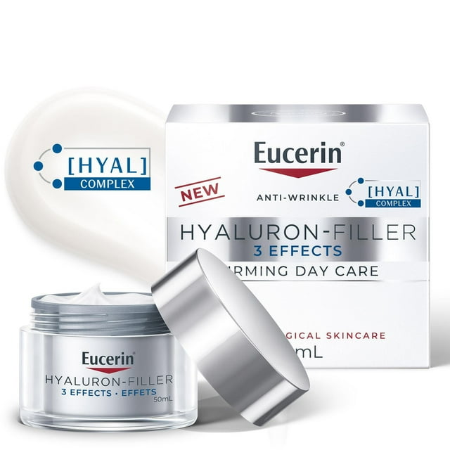Eucerin Anti Wrinkle Firming Day Care Hyaluronic Acid Face Cream, All Skin Types