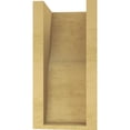 thumbnail image 4 of 6"W x 6"D x 12"H Wide Greensboro Rough Cedar Woodgrain TimberThane Corbel, Primed Tan, 4 of 6