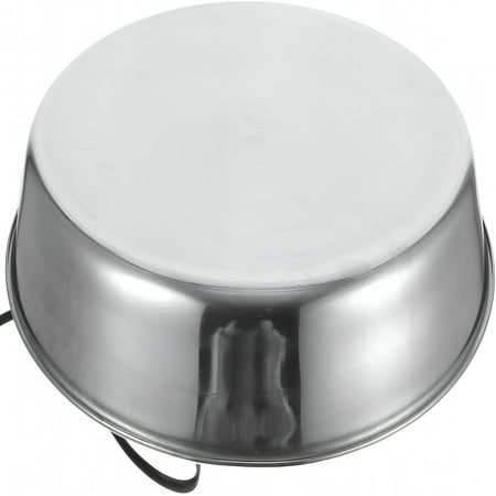 HIBIBUD Heated Poultry Water Heater Base Safe Automatic Thawing for Chicken Drinkers Use Compatible Any Water Bowl Bucket Prevents Freezing Cold Temperatures