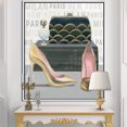 thumbnail image 3 of Talons Hauts Mode Glam IV - Toile Encadrée Posh & Luxe, 3 of 3