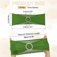 thumbnail image 2 of Uxcell 10 Paquete Fundas para Sillas, Banda de Cubierta de Silla Elástica con Hebilla Deslizante, Lazos de Poliéster, 2 of 6