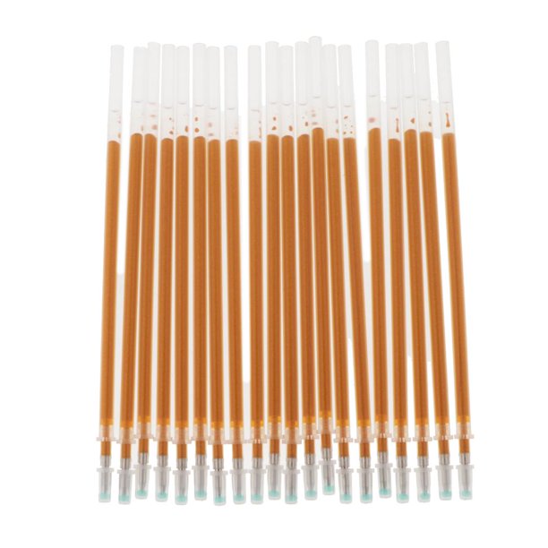 20pcs Gel Recambios Bolígrafo 0.7mm - oscuro perfecl Recambios de bolígrafo de gel