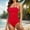 Red, variant on XINXIAOO Women Mesh 1 Piece Swimwear Push Up Padded Bikini Swimsuit Training Athletic Swimwear Sport Shirred Tank Swimwear Bathing Suits Men's Football Shirt Hot Bikini Men's Swimsuit Busty Bikini