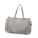 thumbnail image 2 of Bolso de hombro, bolso de moda para portátil, ideal para ir al trabajo, a universidad, de vacaciones, de o a playa. Gris, 2 of 8