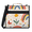Multicolor 1, variant on Herdesigns Colorful Stars Zipper Binder 1.5 Inch 3 D-Rings with Shoulder Strap & Handle, Waterproof Star Galaxy Binder Organizer Bag for 13 Inch Laptop