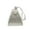 Silver, variant on Women's Handbag Handbag Internet Clebrity Studded Dinner Bag Handbag Bling Triangle Small Bag Zipper Top Tote