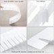 thumbnail image 5 of Drawer Divider, Plastic Closet Divider, Adjustable Grid Drawer, 4PCS DIY Drawer Organizer Grid Divider Drawer Storage Organizer Drawer Compartment Dra, 5 of 5