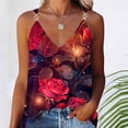 thumbnail image 1 of LSLJS Blouse d'Été Décontractée Sans Manches à Col en V pour Femme, T-Shirt pour Femmes, Camisole et Débardeurs pour Femmes, 1 of 5