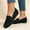 Black, variant on Leesechin Flat Shoes for Women Womens Solid Color Round-Toe Flats Shoes Comfortable and Breathable Lightweight Soft Casual Shoe