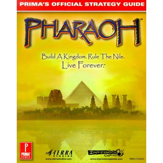 Pre-Owned Pharaoh: Prima's Official Strategy Guide, 9780761521464, 0761521461, Paperback,