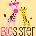 thumbnail image 3 of CafePress - Giraffe Big Sister Toddler T Shirt - Cute Toddler T-Shirt, 100% Cotton, 3 of 4