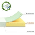 thumbnail image 6 of Zinus Green Tea 6" King Tight Top Memory Foam Mattress, Pressure Relieving, 6 of 9