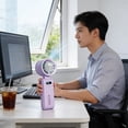 thumbnail image 4 of Sentmoon Personal Fan Camping Fan Cold Compress Handheld Outdoor Portable Neck-mounted Portable Digital Violent Fan, 4 of 9