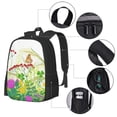 thumbnail image 4 of Balery Plants and Insects Backpack for Men and Women - Durable 600D Oxford Cloth -Large Capacity, Water-Resistant School, Travel, and Hiking Bag, 4 of 9