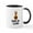 White/Black Inside, variant on CafePress - Como Se Llama Mugs - 11 oz Ceramic Mug - Novelty Coffee Tea Cup