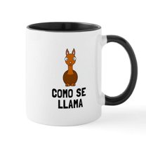 CafePress - Como Se Llama Mugs - 11 oz Ceramic Mug - Novelty Coffee Tea Cup
