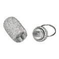 thumbnail image 1 of Keychain Pill Box, Rhinestone Capsules Storage Case Container With Keyring, Aluminum Alloy Portable Medicine Bottle Box, 1 of 8
