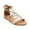 ROSE GOLD, variant on Women’s Strappy Flat Sandals Rhinestone Ankle Strap Open Toe Gladiator Sandals for Summer Party, Wedding, or Daily Wear
