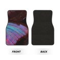 thumbnail image 2 of Yiaed Wings Of A Butterfly Print Carpet Floor Mats for Cars, Auto Accessories Front & Rear Car Floor Mats Car Floor Foot Mat Sets of 4 Pieces, 2 of 7