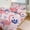 chudan-2, variant on Flamingo Bedding Set with Zipper Closure for Girls & Boys