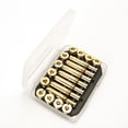 thumbnail image 2 of Huanke-19 Pieces Jet Assortment Kit Carburetor Replacement Parts Copper Repair Kit, 2 of 12