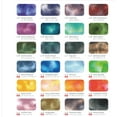 thumbnail image 2 of Kusakabe Transparent Watercolour Harmonia 24 Color Set Granulation colour Acuarela 1ml tin box, 2 of 6