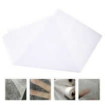 CTIRCHIU Non-Woven Adhesive Interlining Interlining Fabric White Lining Cloth 1Set