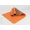 Orange-Brown, variant on 4mm Thick 2 Tone TPE Premium Yoga Mat Maji Sports Slip Resistant Reversible