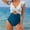 White, variant on Women's Ruffled Swimsuits V Neck Cutout High Waisted Bathing Suit Flat Bikini Bikini Home Men's Thong Bikini White Thong Bikini Swim Shorts Woman Bikini Set Bikini Tops Bikini Dress Shaver For Woman