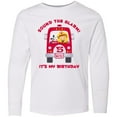 thumbnail image 3 of Inktastic Fire Truck 5th Birthday Boy Long Sleeve Youth T-Shirt, 3 of 5