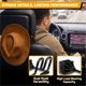 thumbnail image 5 of Colgador de para Asiento Camión, Soporte Sombrero Vaquero, Organizador Vehículo, Ideal Viajes en Coche., 5 of 7
