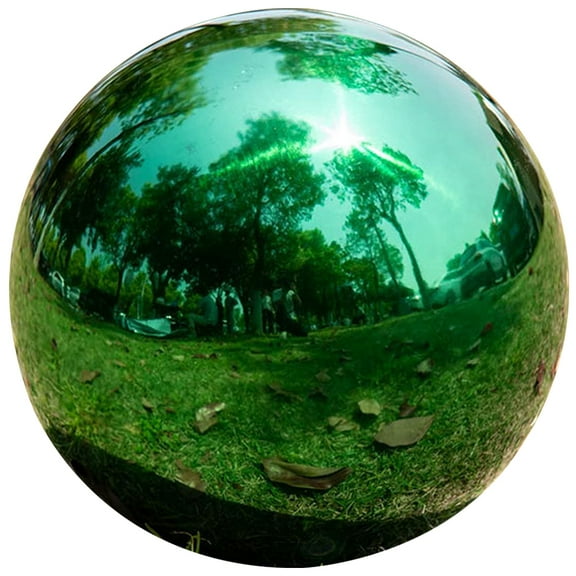 Gazing Globe Mirror Stainless Steel Ball Garden Gazing Ball Reflective Gazing Globe Ornament