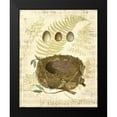 thumbnail image 2 of Vision Studio 15x18 Black Modern Framed Museum Art Print Titled - Melodic Nest and Eggs I, 2 of 5
