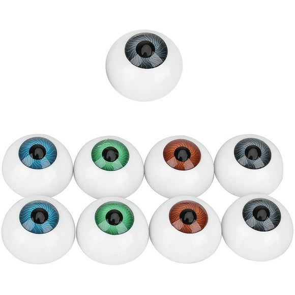 4 pairs of 20MM clay doll eye toy accessories plush toy accessories sun eye patch bloodshot eye patch