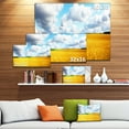 thumbnail image 3 of Panorama de Beau Champ - Impression sur Toile Paysage, 3 of 4