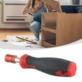 thumbnail image 2 of 1/4 Inch Hex Screwdriver-Handle Magnetic Screw Driver Bits Holder Self-Locking Adapter For Screwdriver Bits Socket Wrench-Tools Red Black Smile Home, 2 of 9