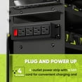 thumbnail image 2 of Organizador de Herramientas de Pared POKIPO con 4 Niveles, Capacidad de 272 kg, 110V, 2 of 7
