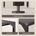 thumbnail image 3 of Aiho Dining Table with 2 Benches, 3-Piece Kitchen Table Set for Small Space, Wood Table Top Black, 3 of 10