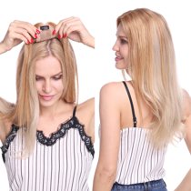 S Noilite Silk Base Human Hair Toppers For Women Clip In Top