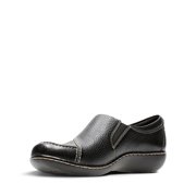 Clarks Womens ASHLAND LANE Q Black Slip-Ons