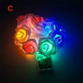 thumbnail image 2 of mnjin 10 led rose flower string lights -fairy wedding christmas party garden decor c, 2 of 2