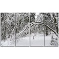 thumbnail image 2 of Buggy Forêt d'Hiver Noir et Blanc - Art sur Toile Forêt Moderne, 2 of 3
