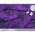 thumbnail image 2 of Soimoi Moss Tissu Georgette Feuilles & Texture Imprimé 1 Yard 42 Pouces de Large, 2 of 2