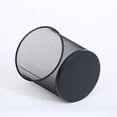 thumbnail image 2 of Garbage Net, Black Office Trash Can, Stainless Steel Trash Can, 2 of 5