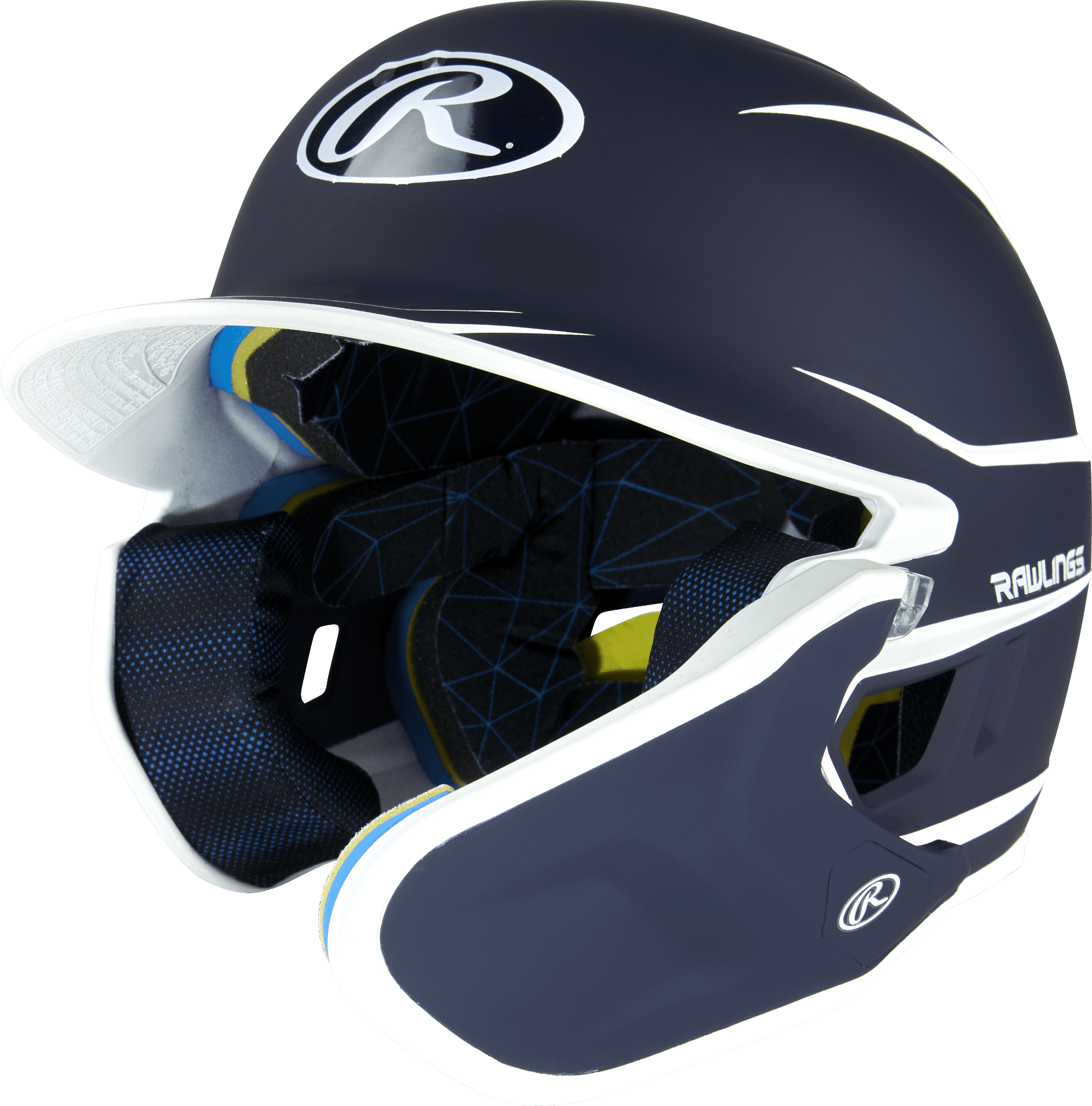 Rawlings 2022 Mach Adjust Baseball Batting Helmet With Jaw Guard